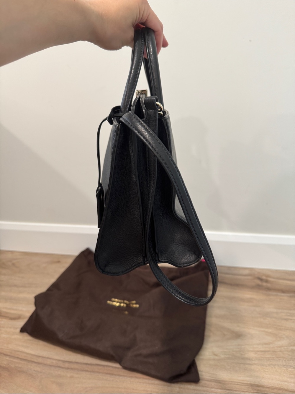 Kate Spade Terrace Place Small Henlie Leather Crossbody bag Black Handbag - Picture 8 of 8